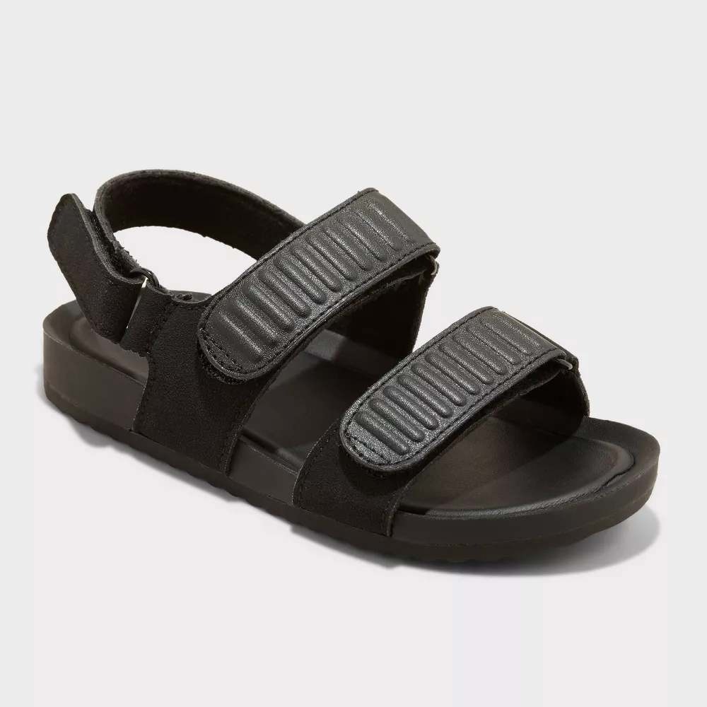 Toddler Boys Cat & Jack Kody Sandals Black Size‎ 11T New With Tags